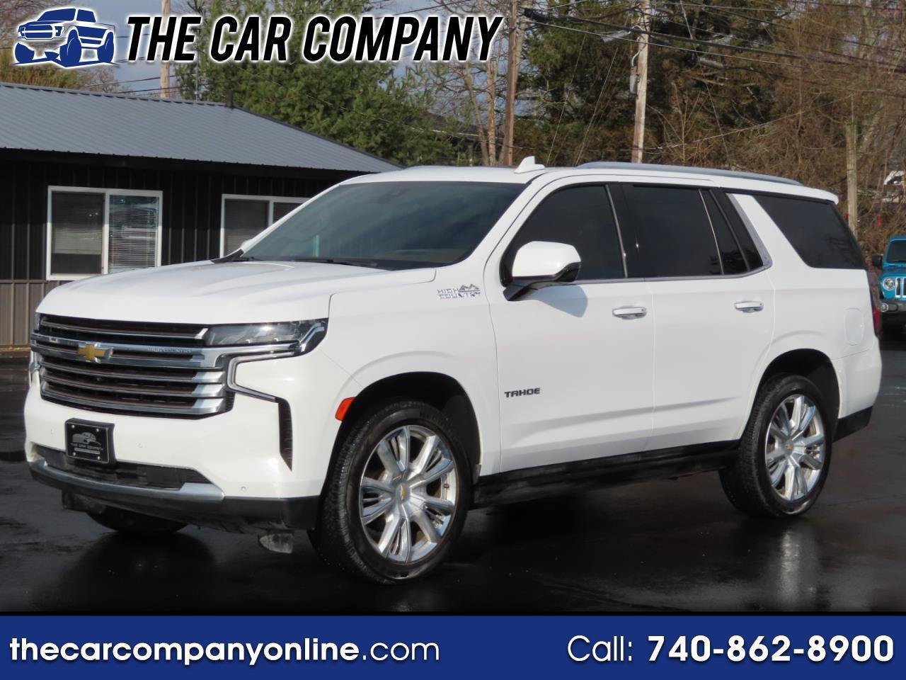 Used 2021 Chevrolet Tahoe High Country w/ Premium Package AWD/4WD image 1