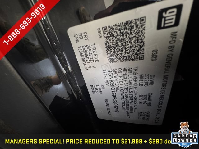 Used 2023 Chevrolet Blazer RS w/ Driver Confidence II Package AWD/4WD image 30
