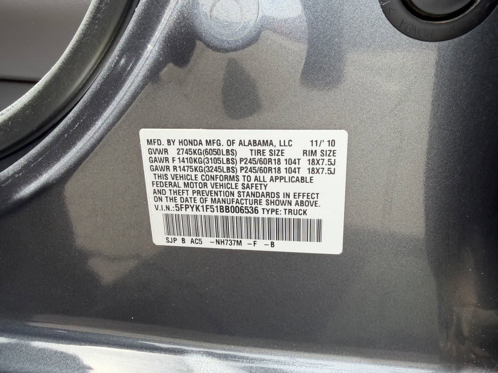 Used 2011 Honda Ridgeline RTL image 30