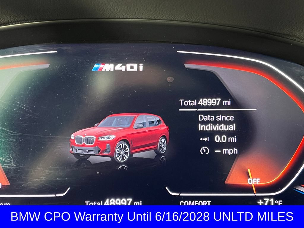 Certified 2023 BMW X3 M40i AWD/4WD image 2