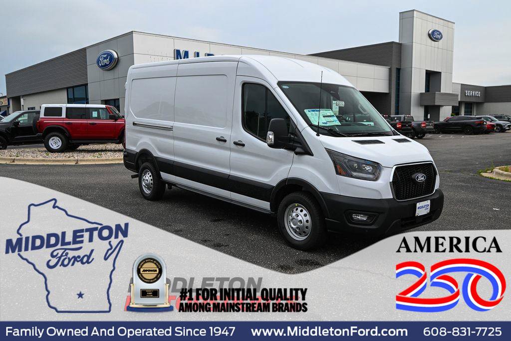 New 2026 Ford Transit 250 148 Medium Roof Extended AWD w/ Exterior Upgrade Package