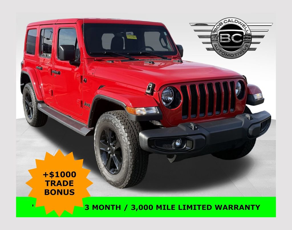 Used 2022 Jeep Wrangler Unlimited Sahara image 1