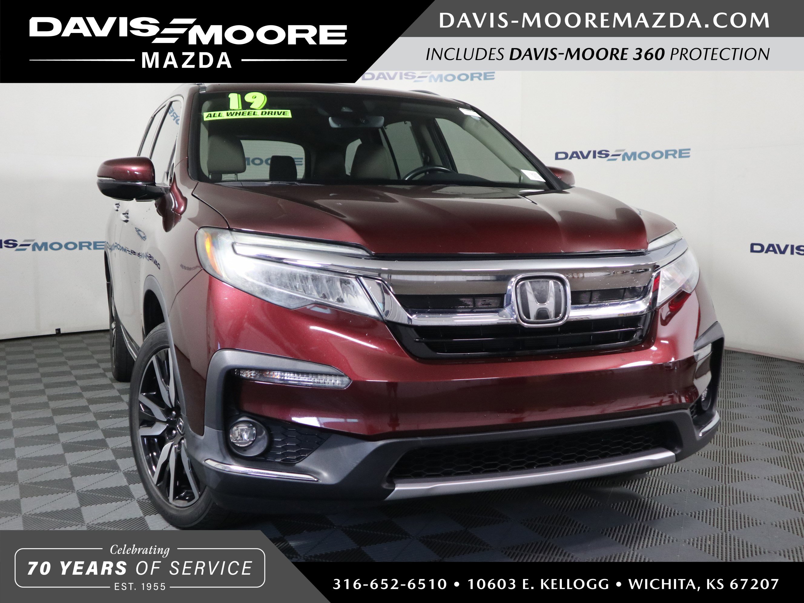 Used 2019 Honda Pilot Touring image 1
