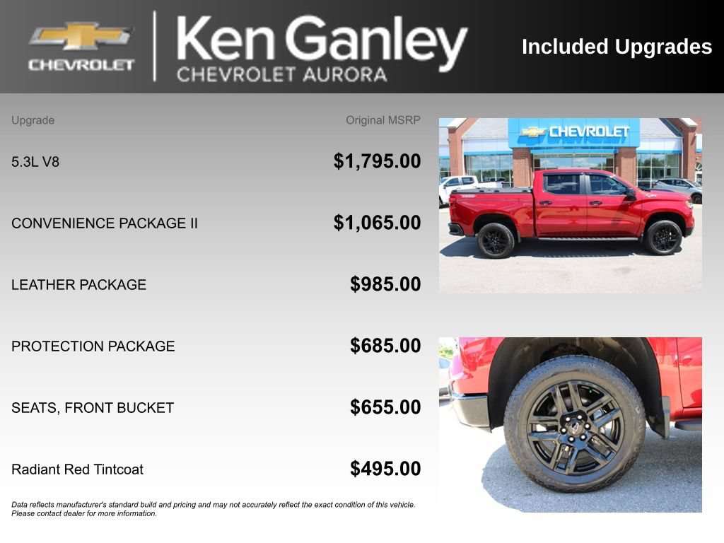 Used 2025 Chevrolet Silverado 1500 LT Trail Boss w/ Convenience Package II AWD/4WD image 6