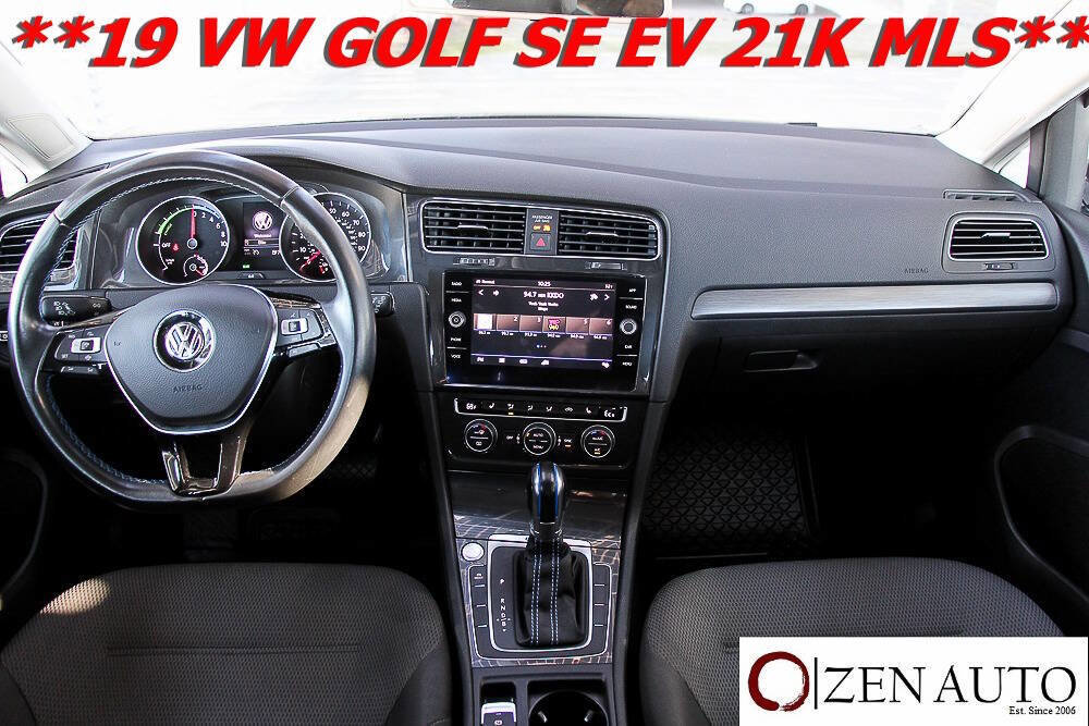 Used 2019 Volkswagen e-Golf SE w/ Driver Assistance Package image 15