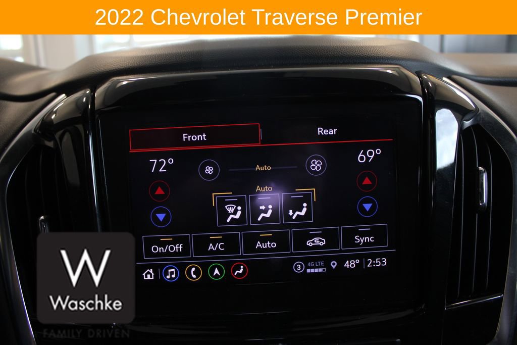 Used 2022 Chevrolet Traverse Premier w/ LPO, Floor Liner Package AWD/4WD image 46