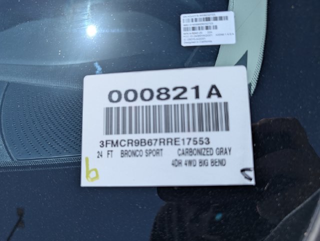 Used 2024 Ford Bronco Sport Big Bend AWD/4WD image 35