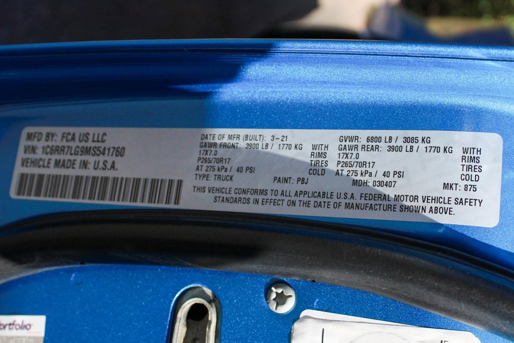 Used 2021 RAM 1500 Classic SLT image 47