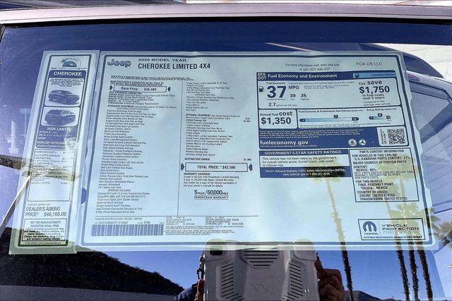 New 2026 Jeep Cherokee Limited image 16