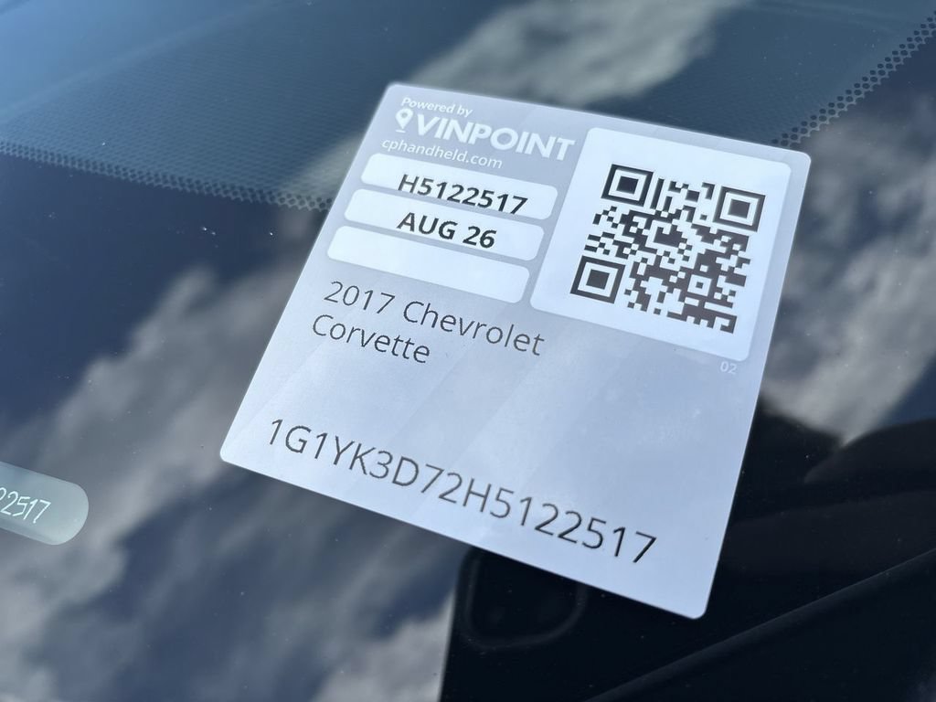 Used 2017 Chevrolet Corvette Stingray Convertible RWD image 37