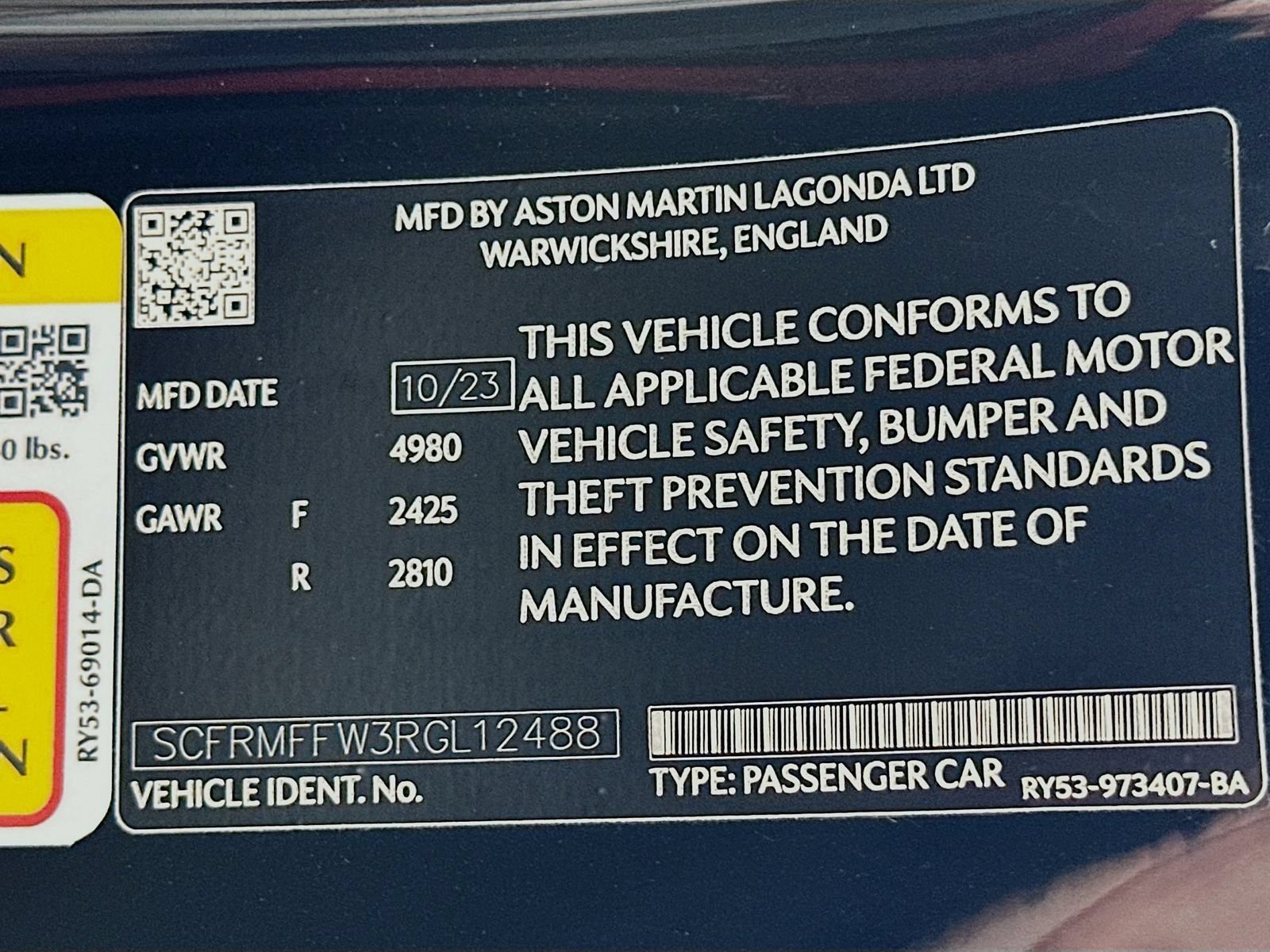 Used 2024 Aston Martin DB12 Coupe RWD image 42