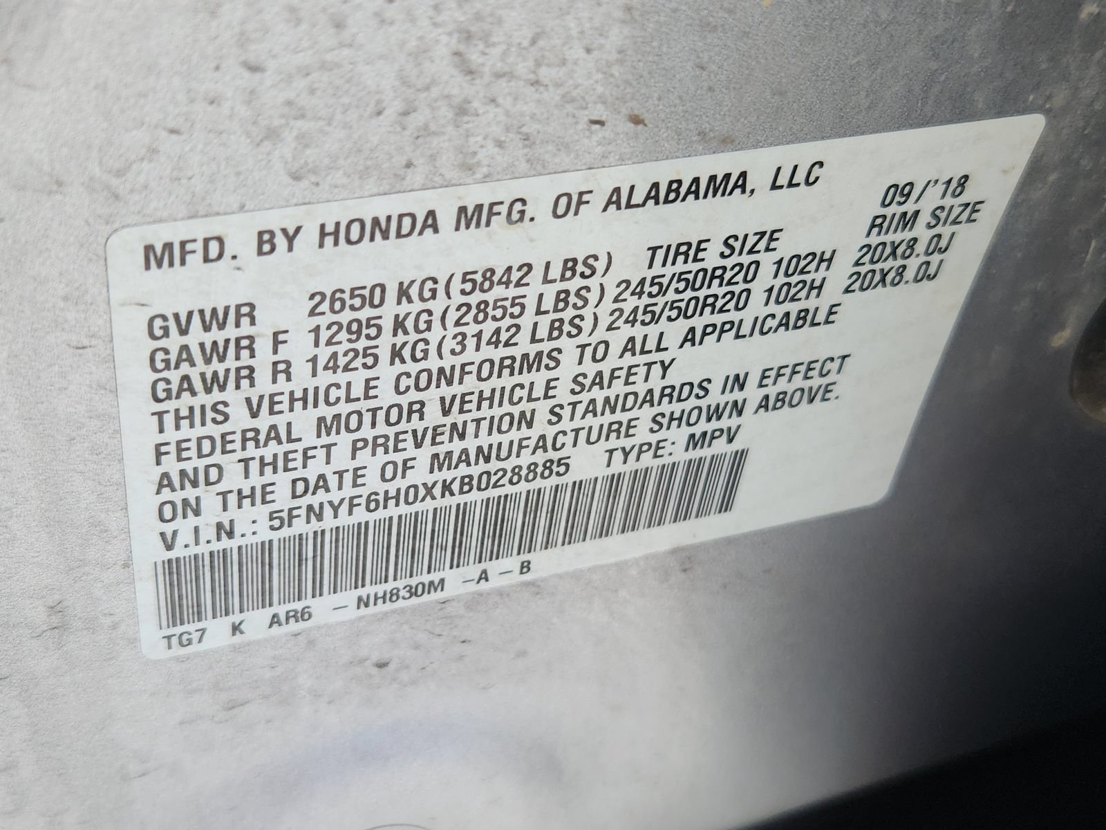 Used 2019 Honda Pilot Elite image 20