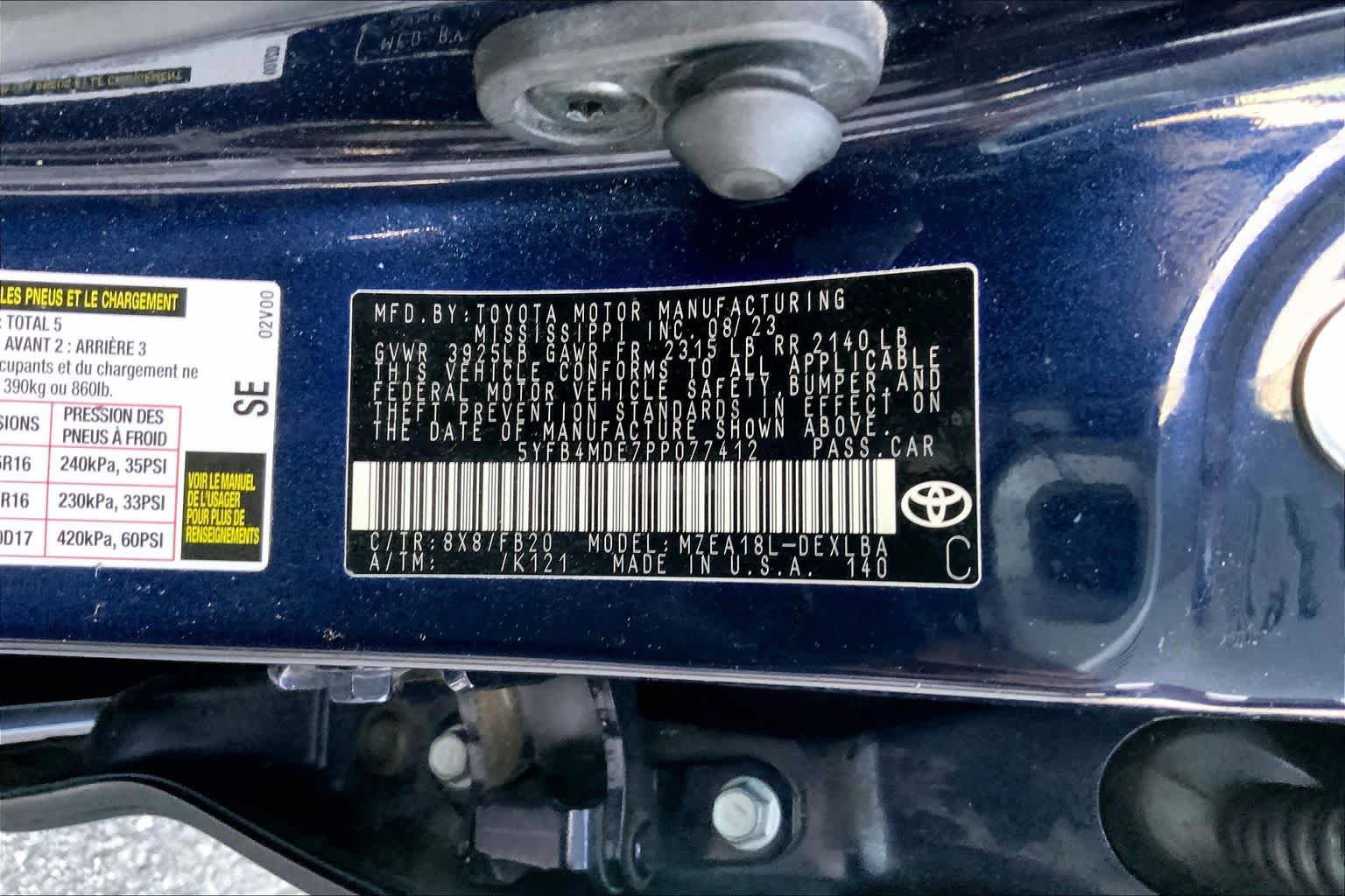 Used 2023 Toyota Corolla LE FWD image 31