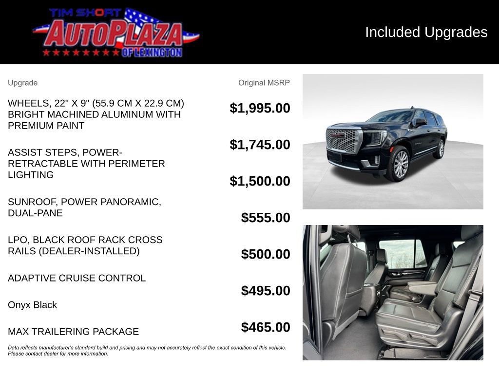 Used 2023 GMC Yukon Denali w/ Max Trailering Package image 23