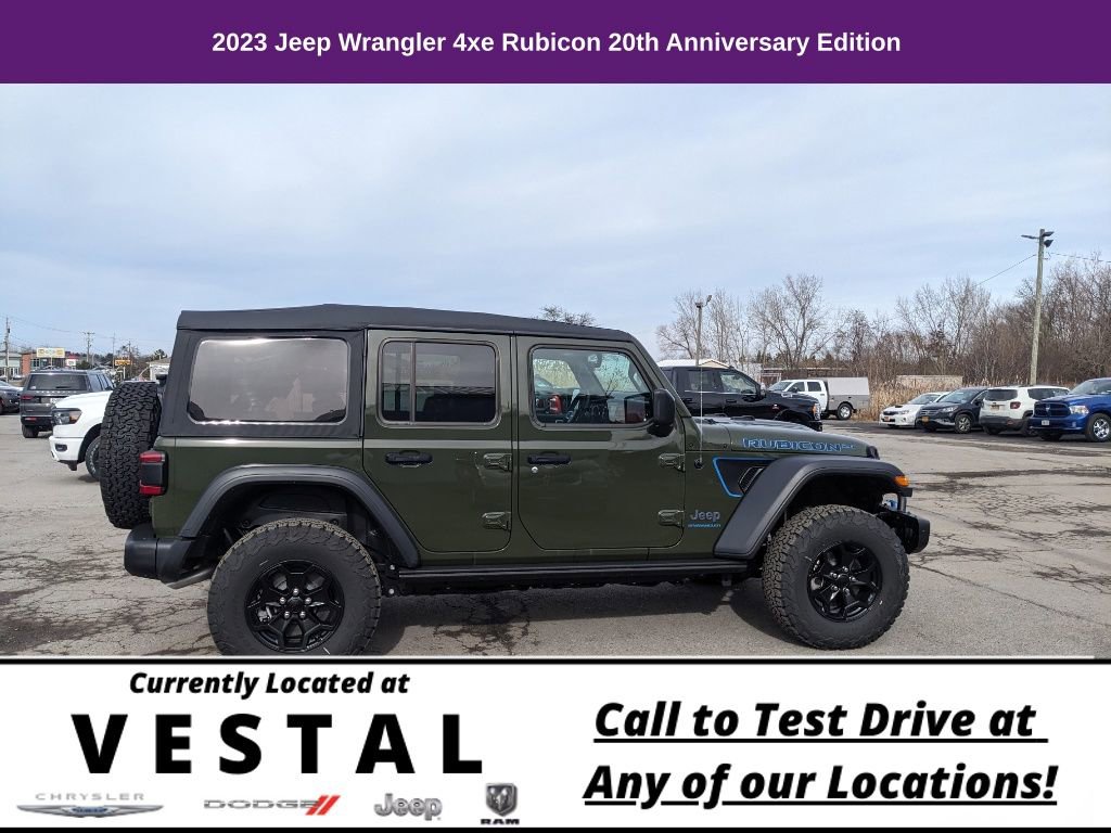 Used 2023 Jeep Wrangler Unlimited Rubicon 4xe image 2