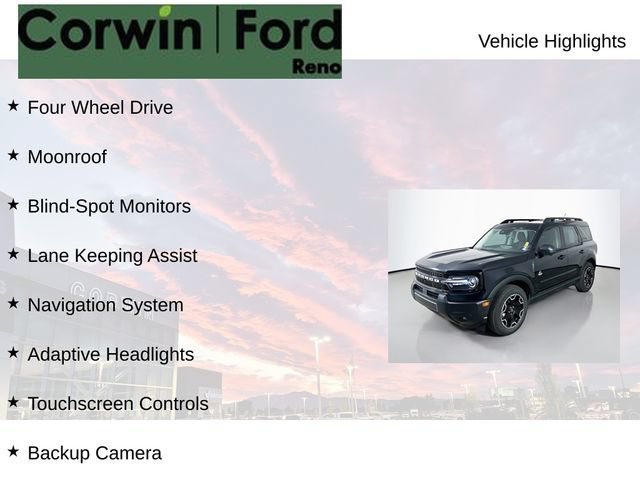 Certified 2025 Ford Bronco Sport Outer Banks w/ Outer Banks Tech Package+ AWD/4WD image 7