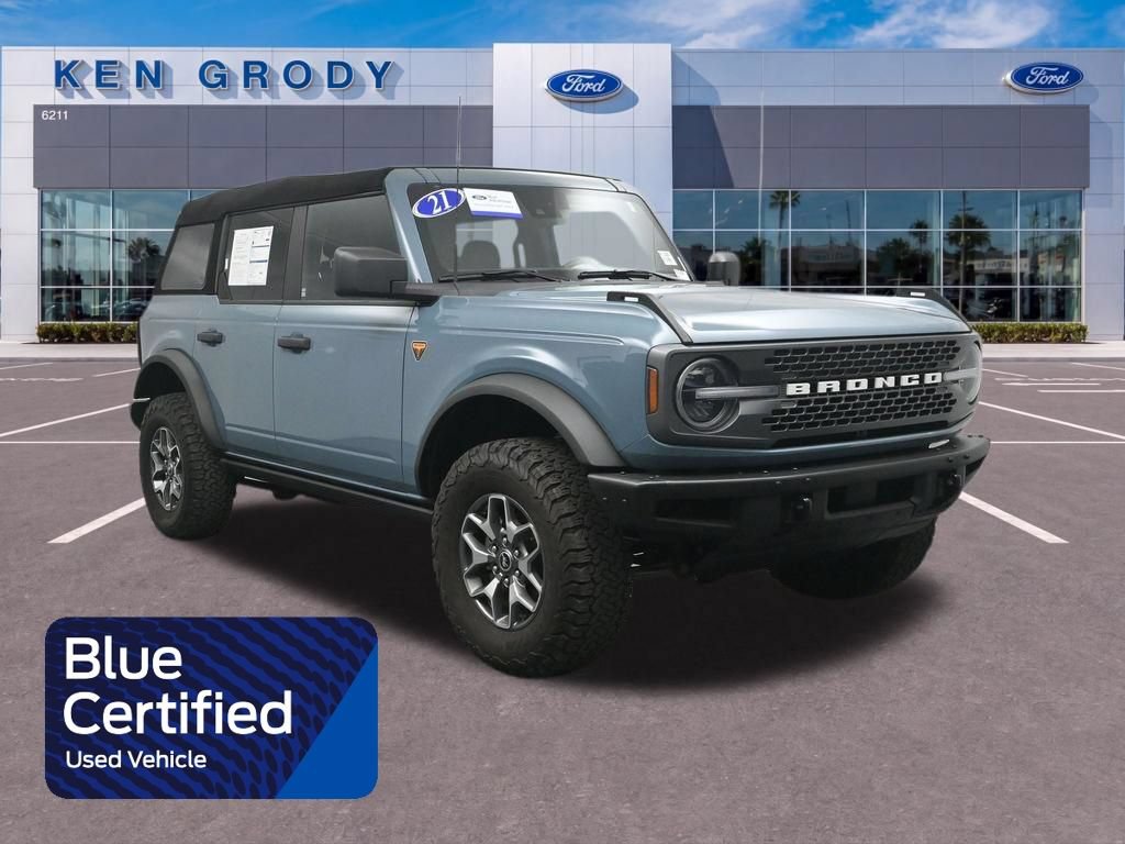 Certified 2021 Ford Bronco Badlands AWD/4WD 360° Tour
