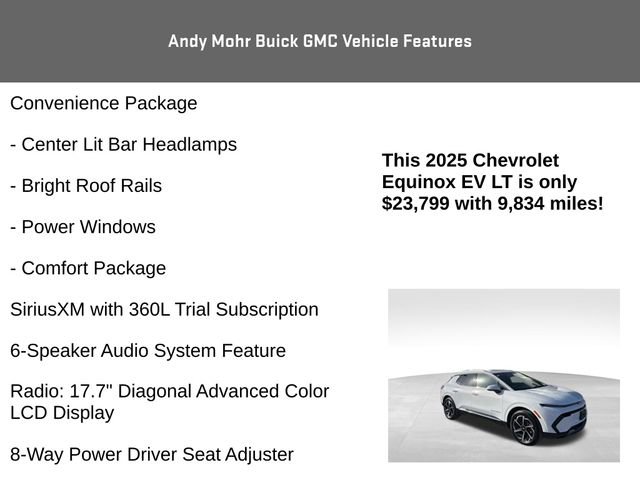 Used 2025 Chevrolet Equinox EV LT w/ Convenience Package image 16