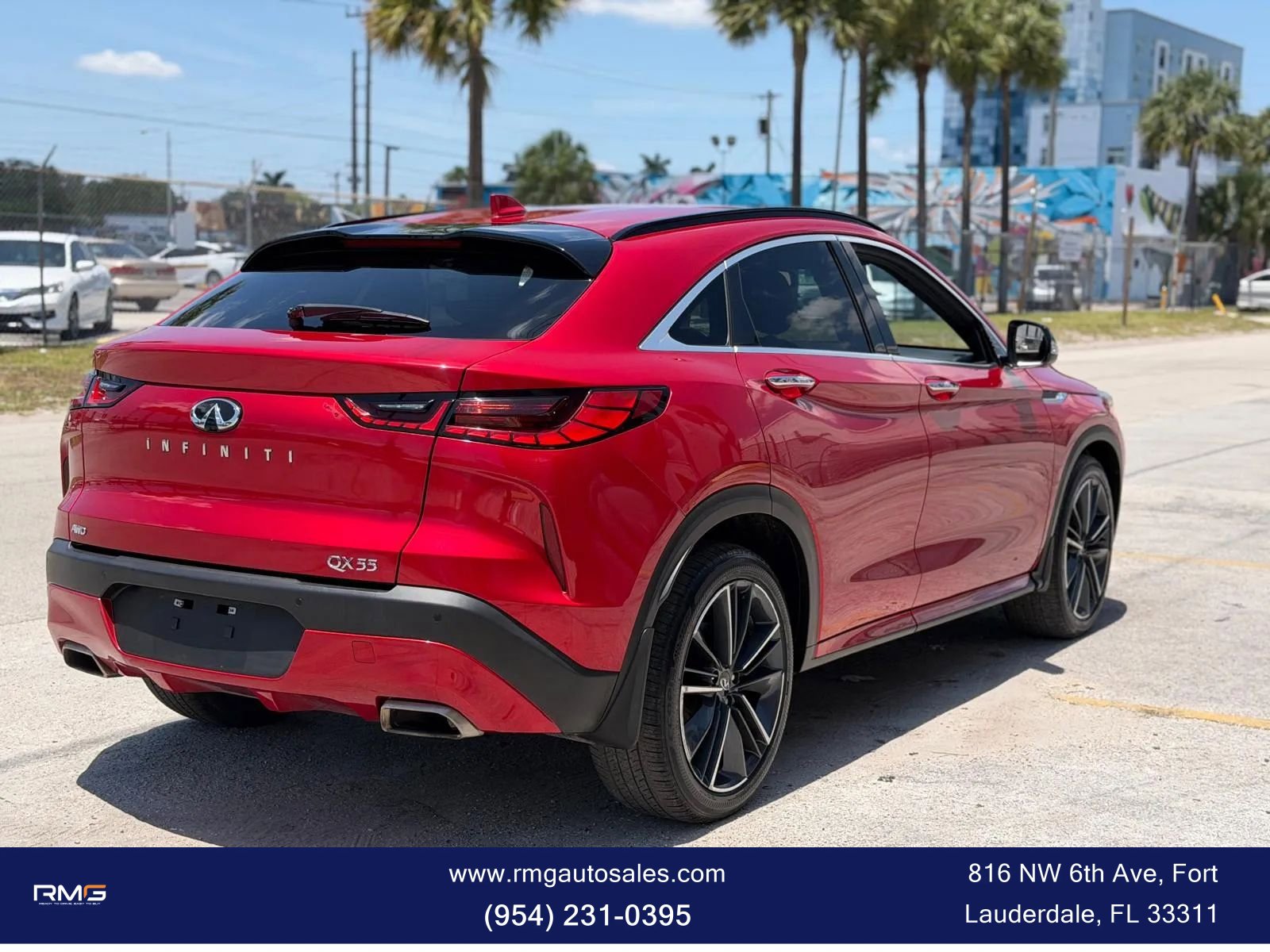 Used 2023 INFINITI QX55 Sensory w/ Lighting Package AWD/4WD image 5