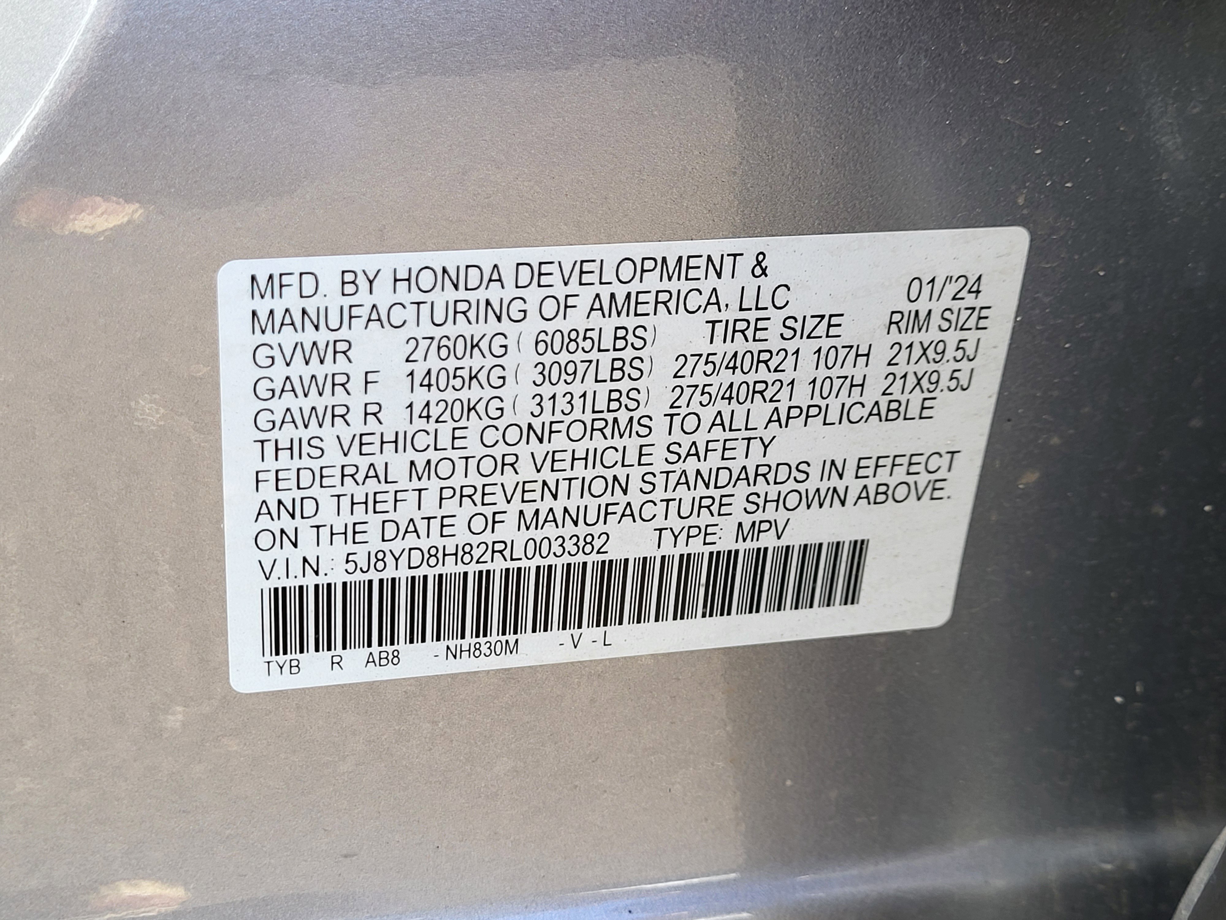 Used 2024 Acura MDX Type S image 31