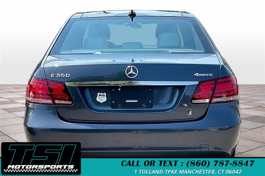 Used 2016 Mercedes-Benz E 350 4MATIC Sedan image 4