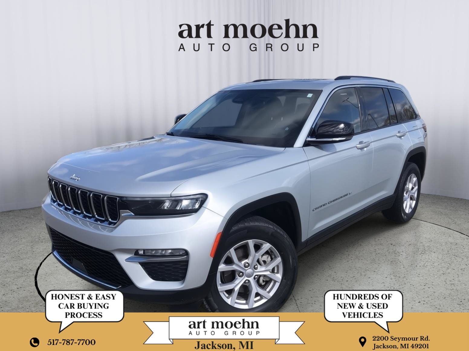 Used 2022 Jeep Grand Cherokee Limited AWD/4WD image 1