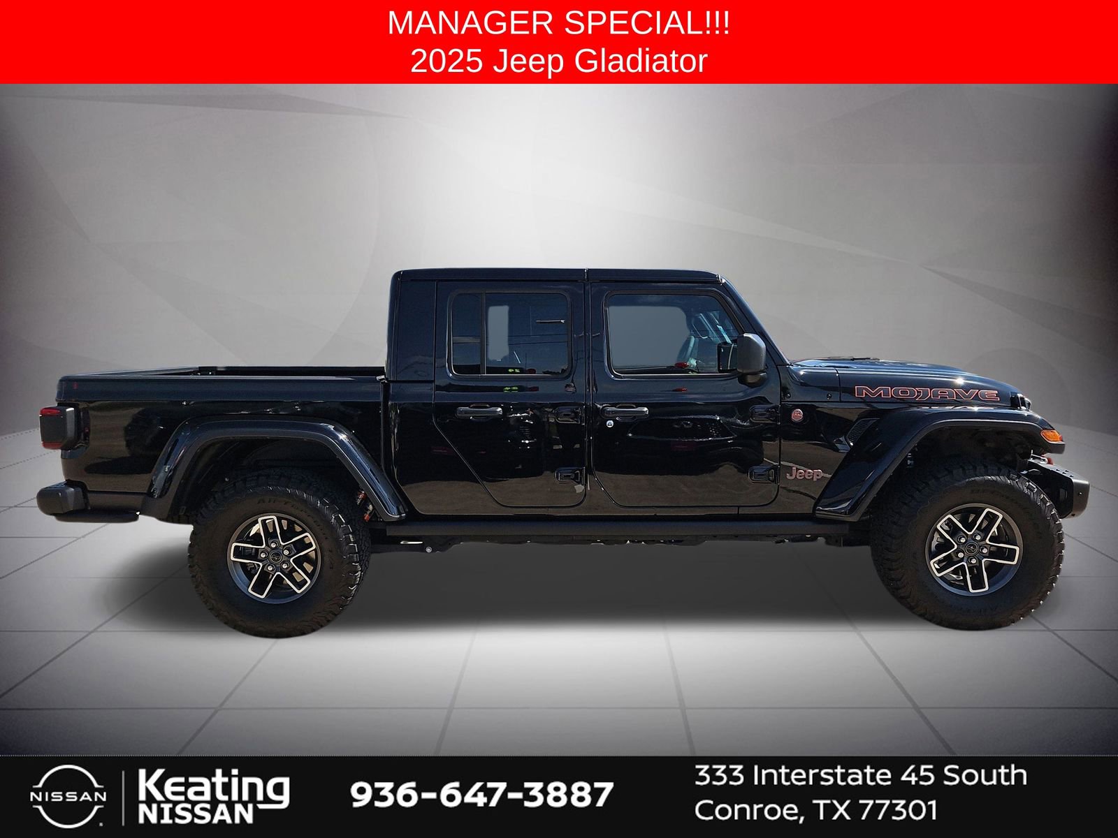 Used 2025 Jeep Gladiator Mojave image 2