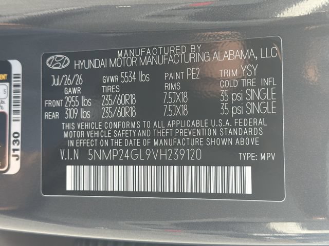 New 2027 Hyundai Santa Fe SEL FWD image 34
