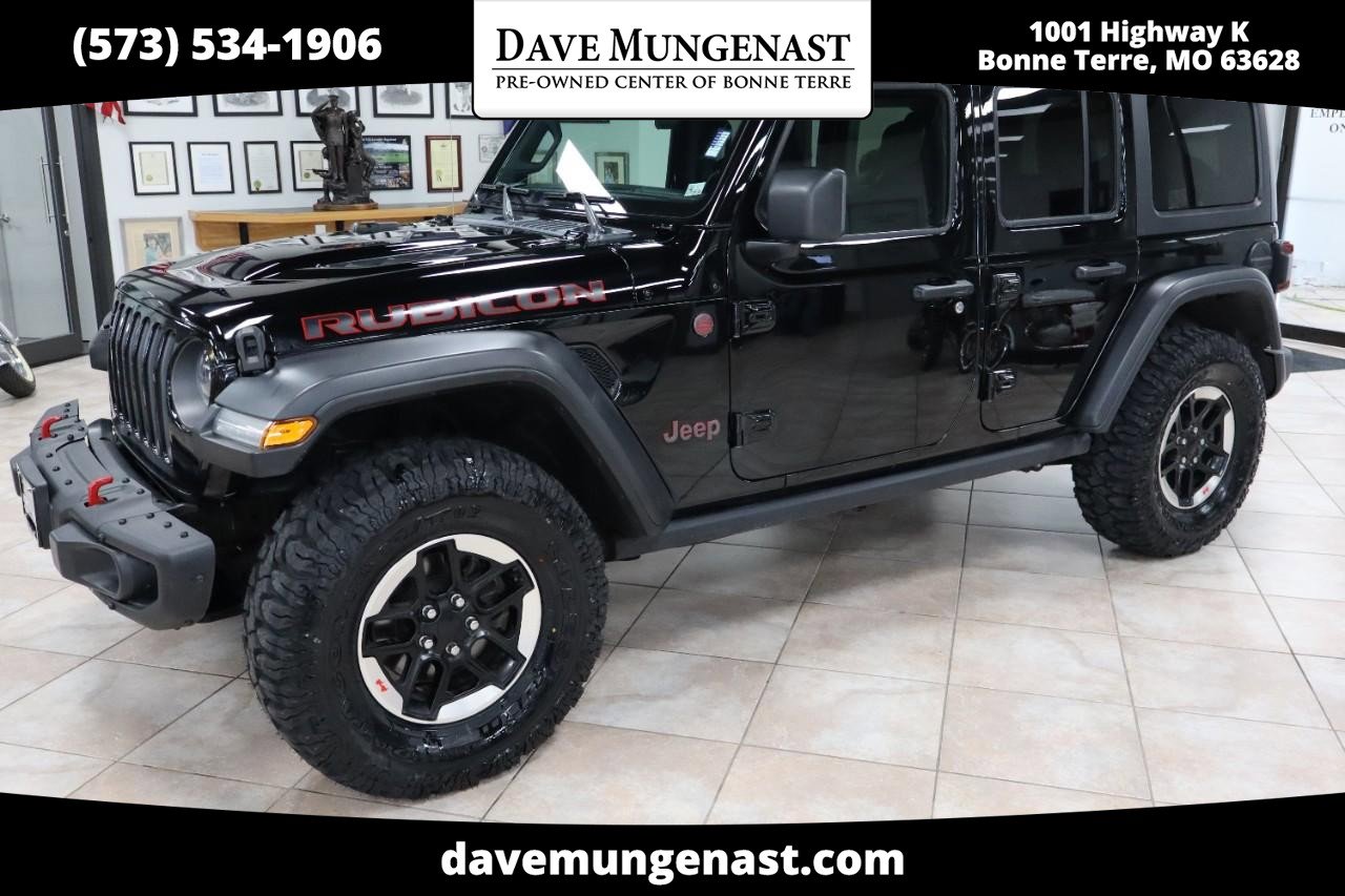 Used 2021 Jeep Wrangler Unlimited Rubicon w/ Steel Bumper Group image 1