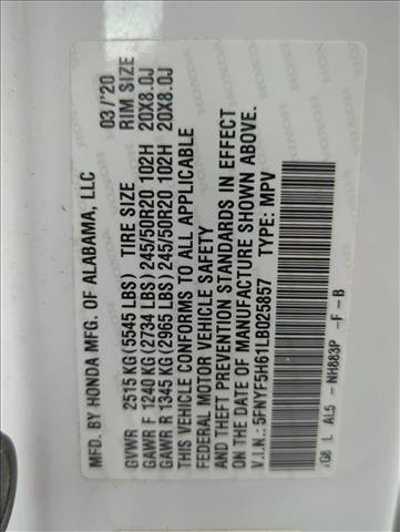 Used 2020 Honda Pilot Touring image 27