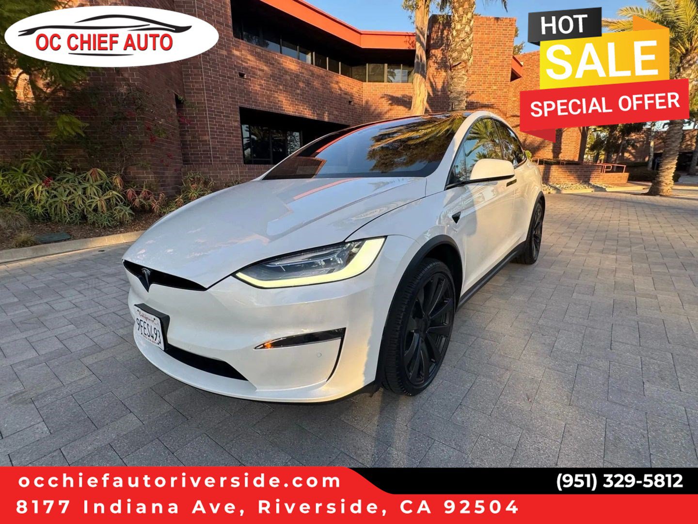 Used 2022 Tesla Model X Plaid AWD/4WD image 1