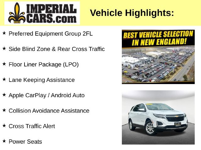 Used 2023 Chevrolet Equinox LT w/ LPO, Floor Liner Package AWD/4WD image 8