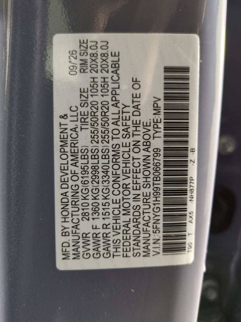New 2026 Honda Pilot Black Edition image 33