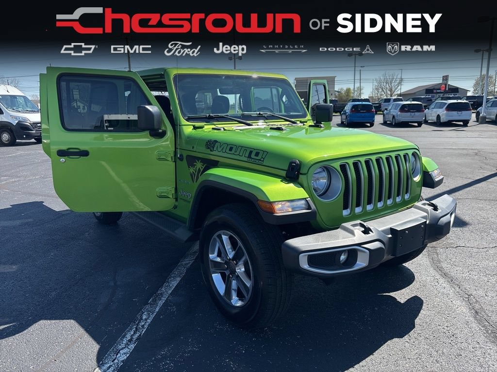 Used 2019 Jeep Wrangler Unlimited Sahara w/ Uconnect 4C Nav & Sound Group AWD/4WD image 20