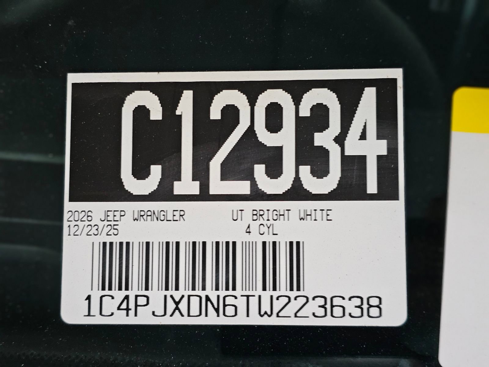 New 2026 Jeep Wrangler Sport image 11