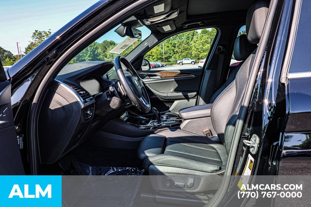 Used 2021 BMW X3 sDrive30i w/ Premium Package RWD image 17