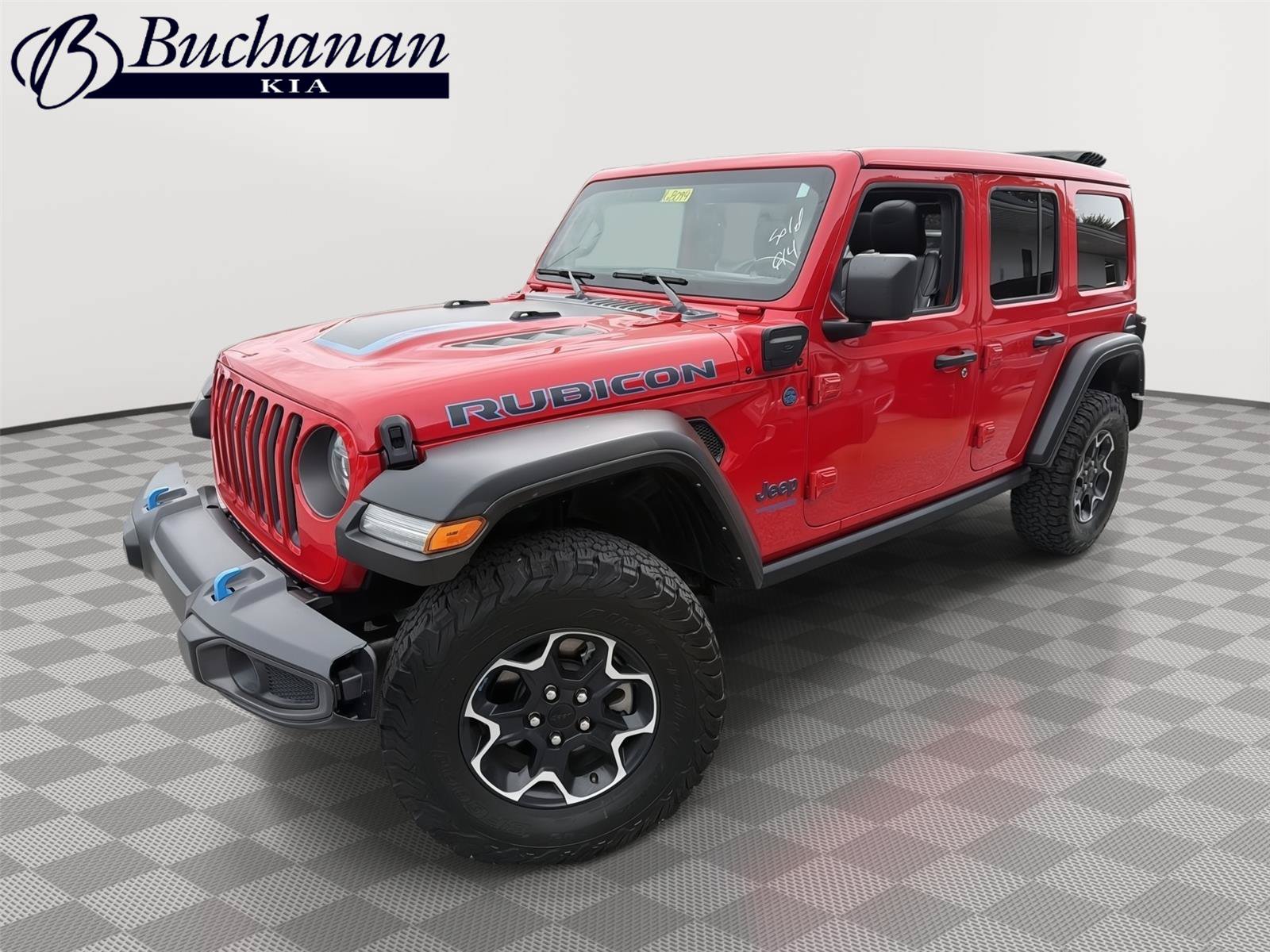 Used 2022 Jeep Wrangler Unlimited Rubicon 4xe w/ Cold Weather Group AWD/4WD image 1