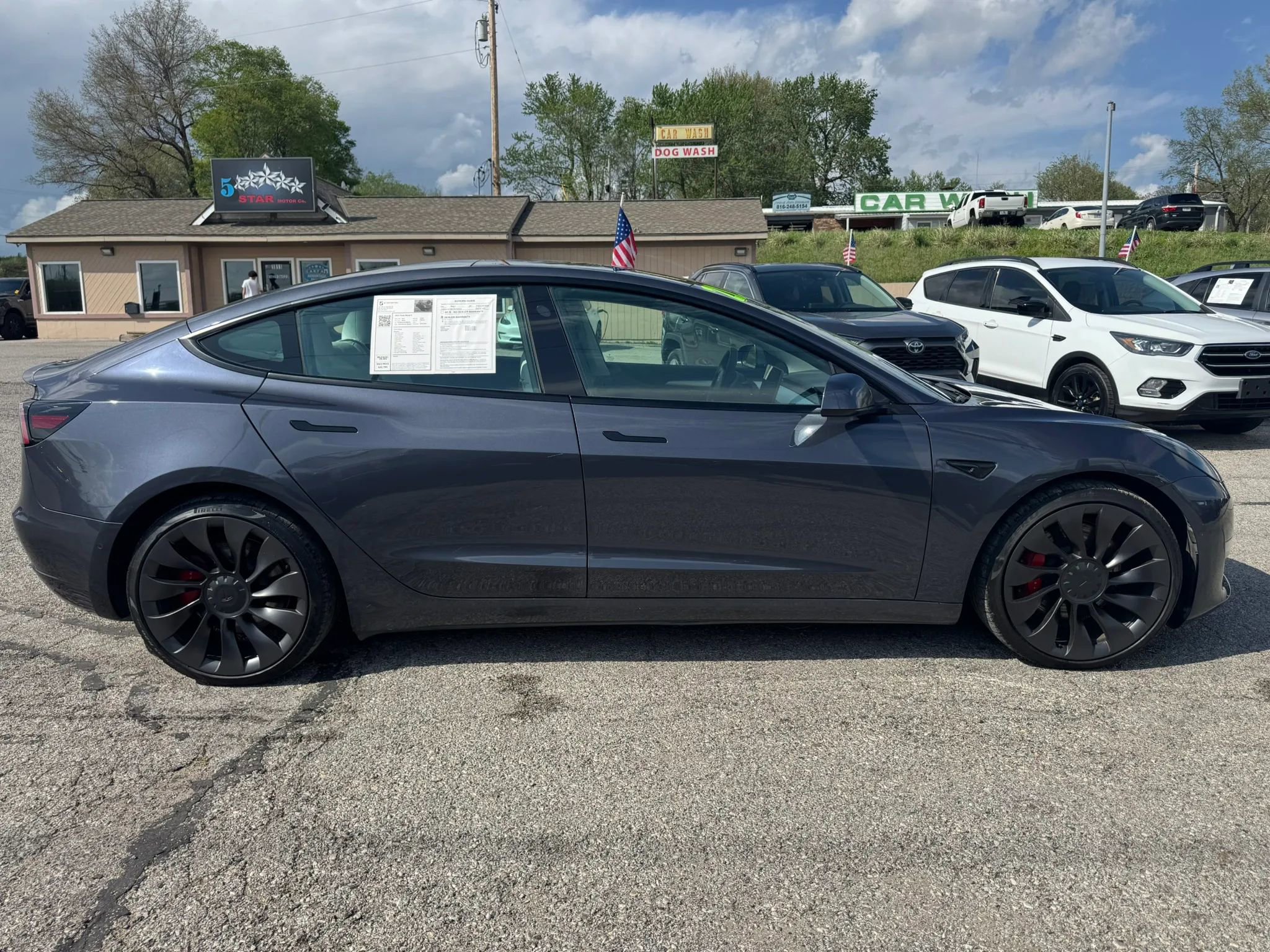 Used 2021 Tesla Model 3 Performance image 2