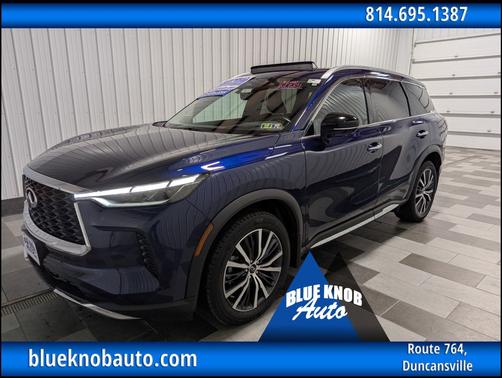 Used 2022 INFINITI QX60 Sensory w/ Vision Package