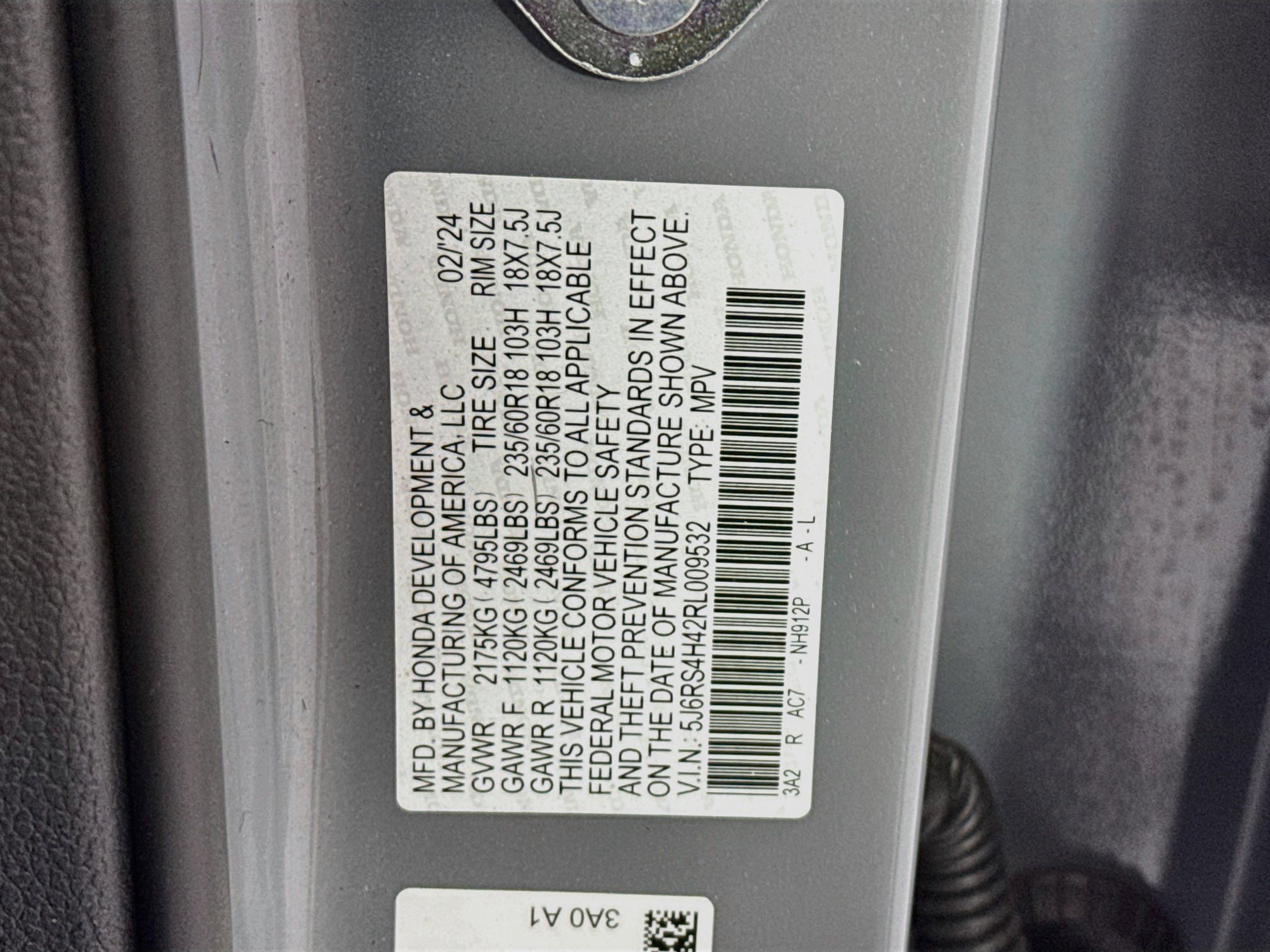 Certified 2024 Honda CR-V EX image 32