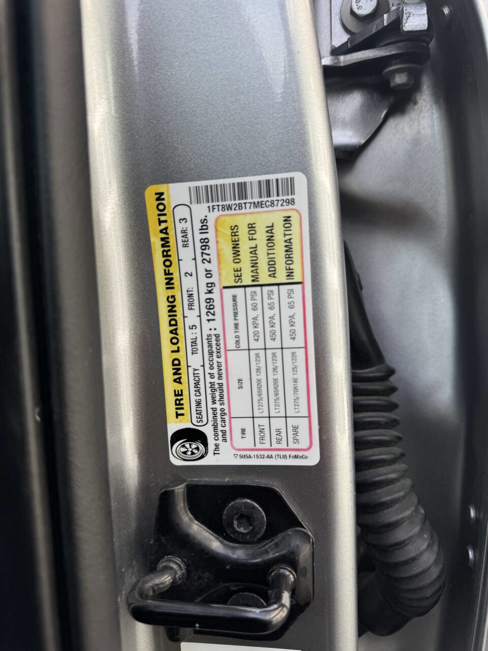 Used 2021 Ford F250 Platinum w/ FX4 Off-Road Package AWD/4WD image 44