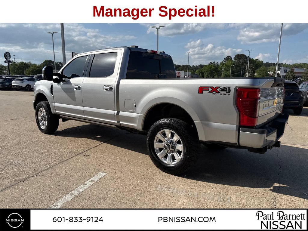 Used 2021 Ford F250 Platinum w/ FX4 Off-Road Package AWD/4WD image 8