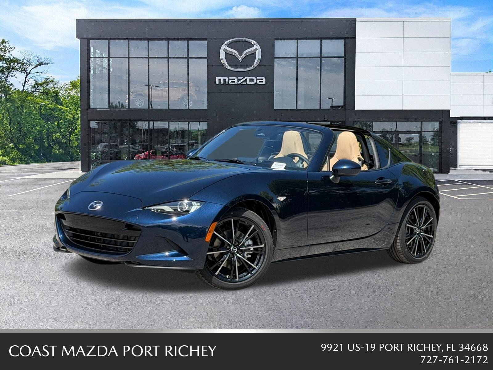 New 2026 MAZDA MX-5 Miata RF Grand Touring RWD image 1