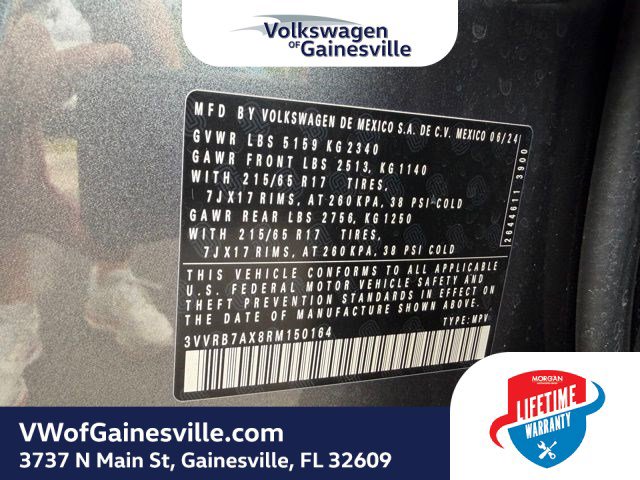 Certified 2024 Volkswagen Tiguan S image 31