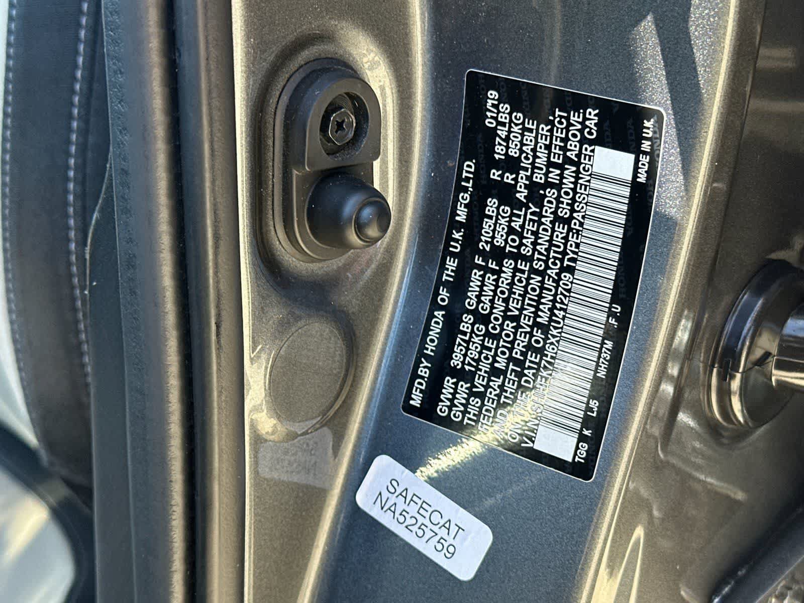 Used 2019 Honda Civic EX image 31