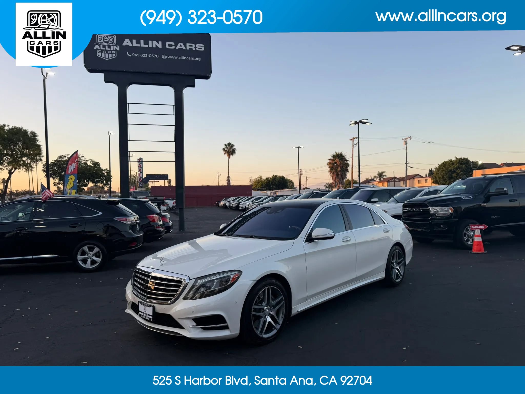 Used 2014 Mercedes-Benz S 550 Sedan