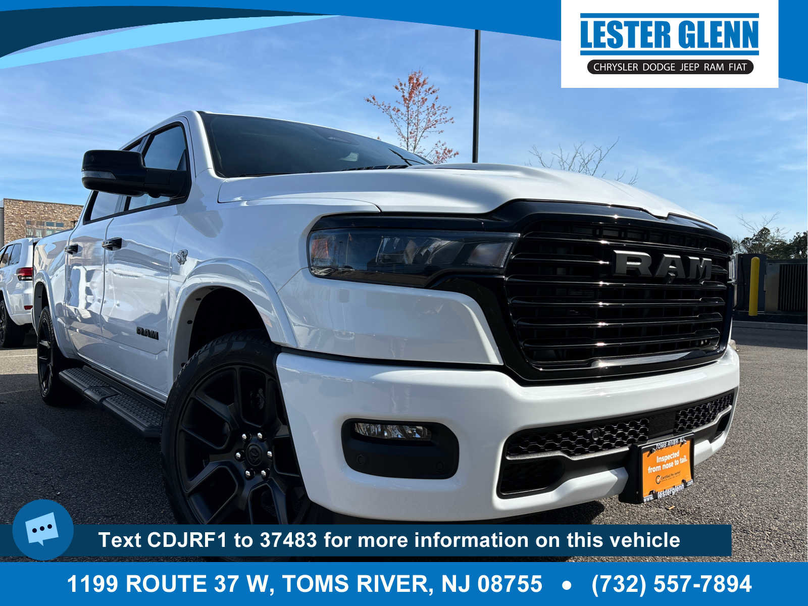Certified 2026 RAM 1500 Laramie w/ Night Edition AWD/4WD image 1