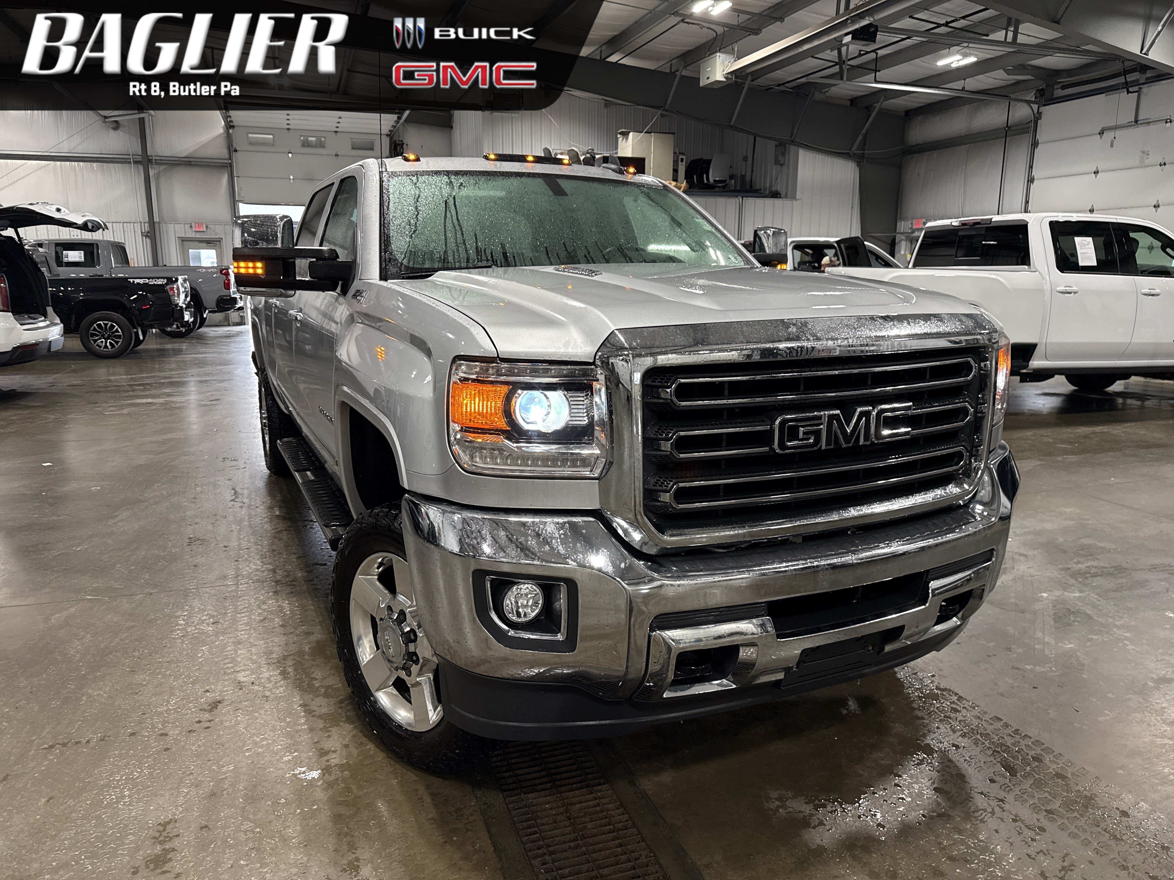 Used 2016 GMC Sierra 2500 SLT w/ Snow Plow Prep Package AWD/4WD image 1