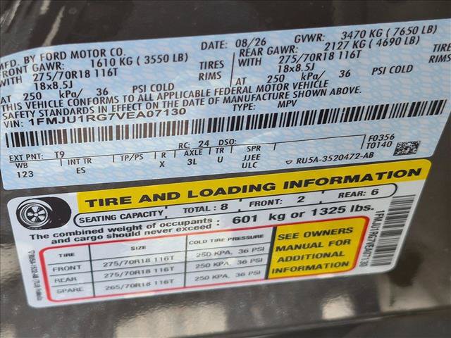 New 2027 Ford Expedition Tremor w/ Driver's Package AWD/4WD image 16
