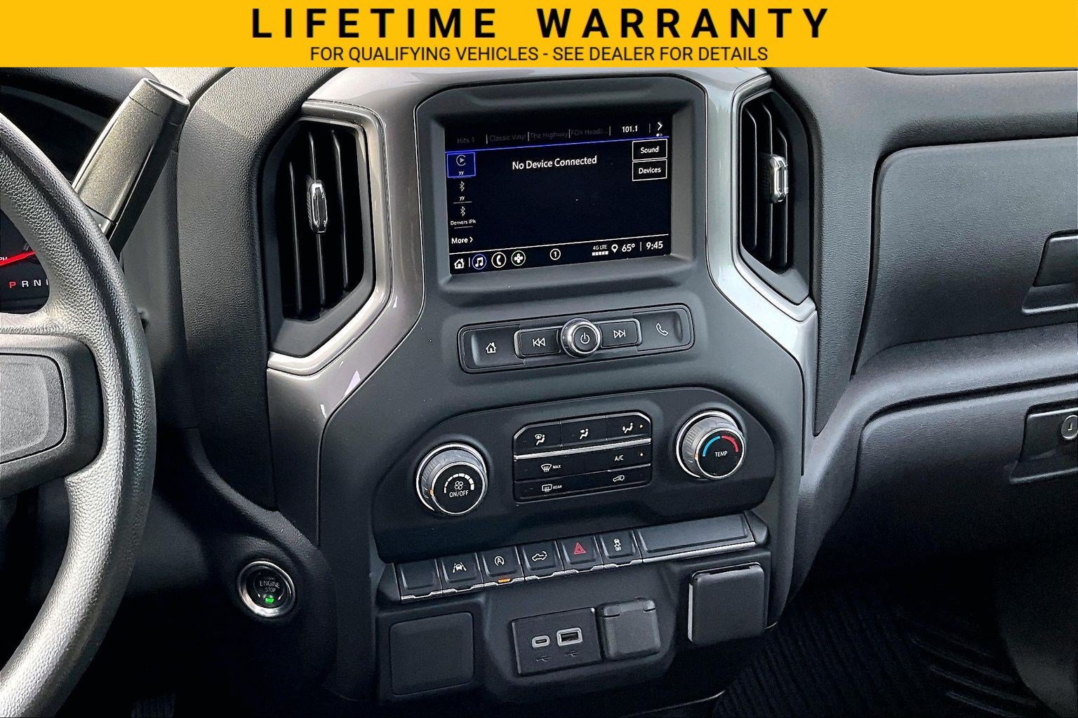Used 2024 Chevrolet Silverado 1500 Custom w/ Turbomax Blackout Package AWD/4WD image 6